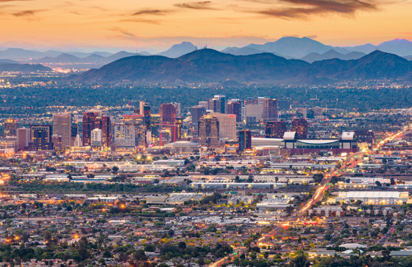 Phoenix, Arizona, USA Cityscape