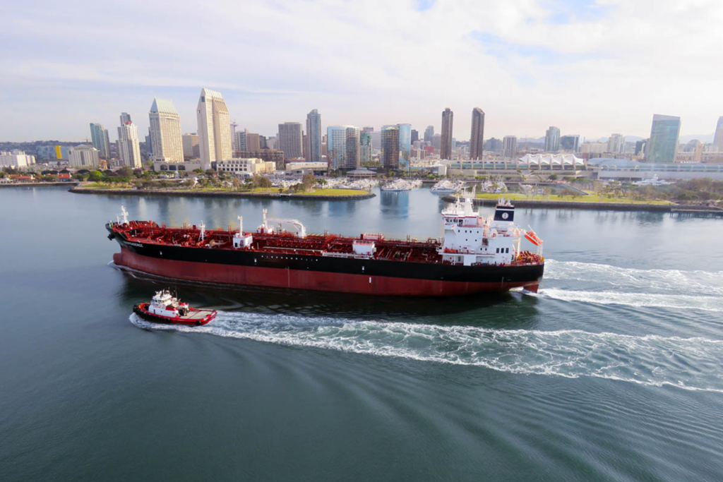 Tanker with PCI Marine Insulation